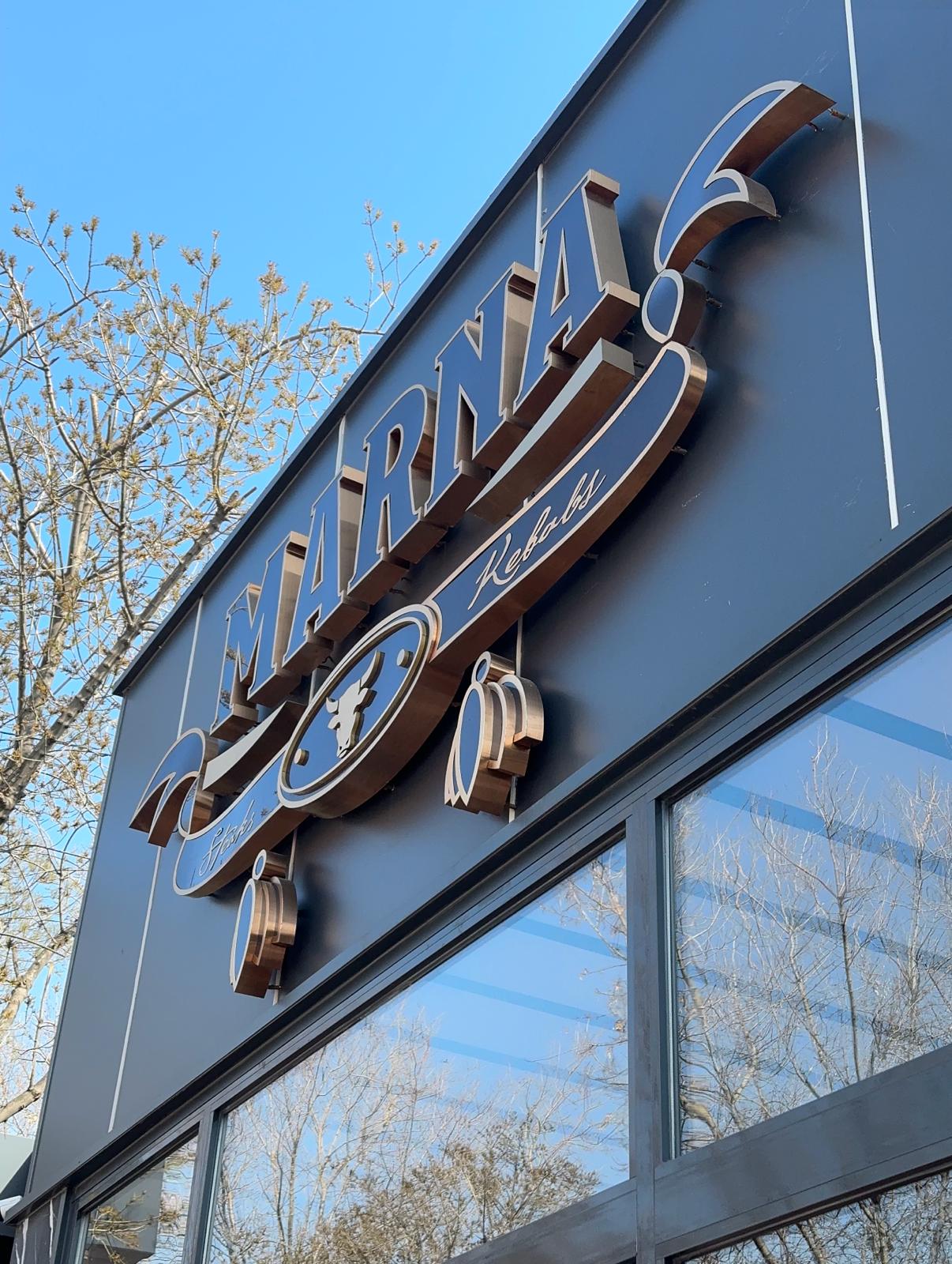 Marna Kebap Dış Cephe Tabela Uygulaması | Yunus Emre Atayay