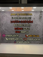 Balans Ayarı Led Neon Tabela