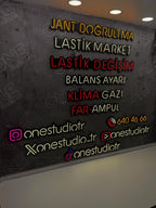 Balans Ayarı Led Neon Tabela