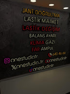 Balans Ayarı Led Neon Tabela