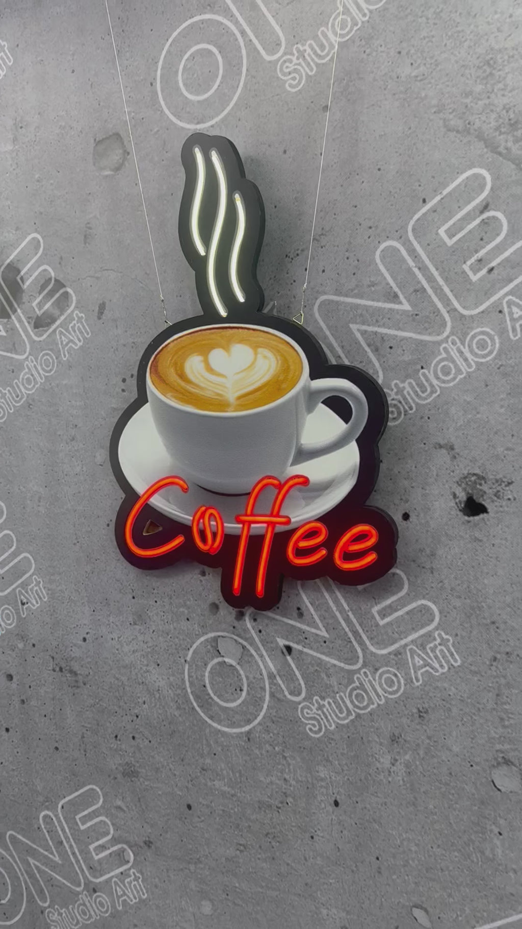 Caffee Neon Led