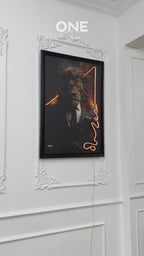 Aslan Burcu Neon Led